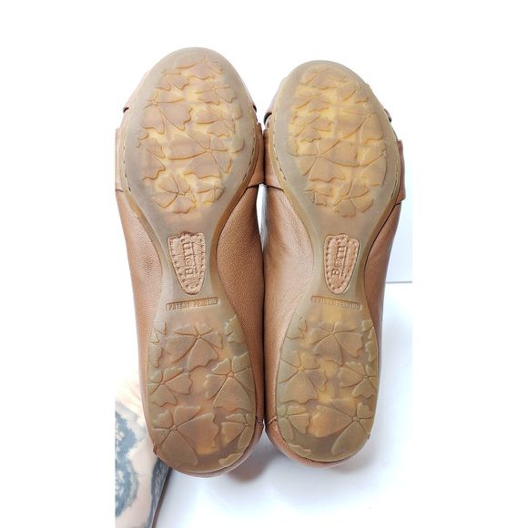Born Lilly Slip On Leather Knot Ballet Flats Shoes - Picture 5 of 8